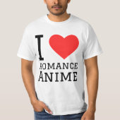 I Liebe Romantik T-Shirt (Vorderseite)