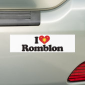 I Liebe Romblon Autoaufkleber (Auf Auto)