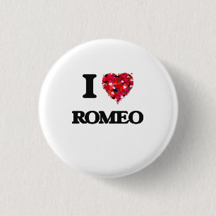I Liebe Romeo Button