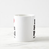 I Liebe Ron Paul für Präsidenten Kaffeetasse (Mittel)