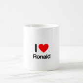 i Liebe ronald Kaffeetasse (Mittel)