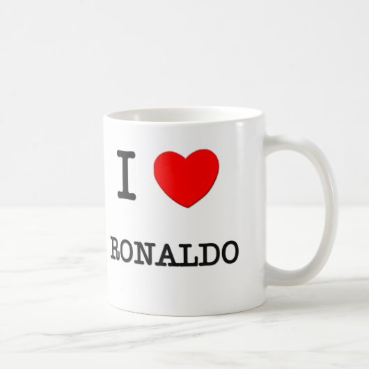 I Liebe Ronaldo Kaffeetasse (Rechts)