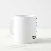 I Liebe Ronceverte West Virginia Kaffeetasse (Vorderseite Links)