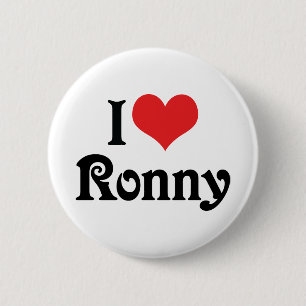 I Liebe Ronny Button