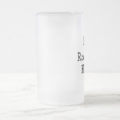 I Liebe Rootbeer Floats Mattglas Bierglas (Mittel)