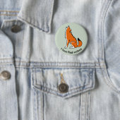 I Liebe Rote Wölfe - Wildtiere - USA Button (Beispiel)