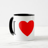 I Liebe Rottweilers Tasse (Vorderseite Links)
