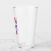 I Liebe Rottweilers und USA Glas (Links)