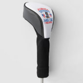 I Liebe Rottweilers und USA Golf Headcover (angewinkelt)