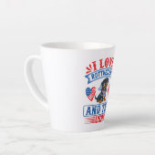I Liebe Rottweilers und USA Milchtasse (Linke Ecke)