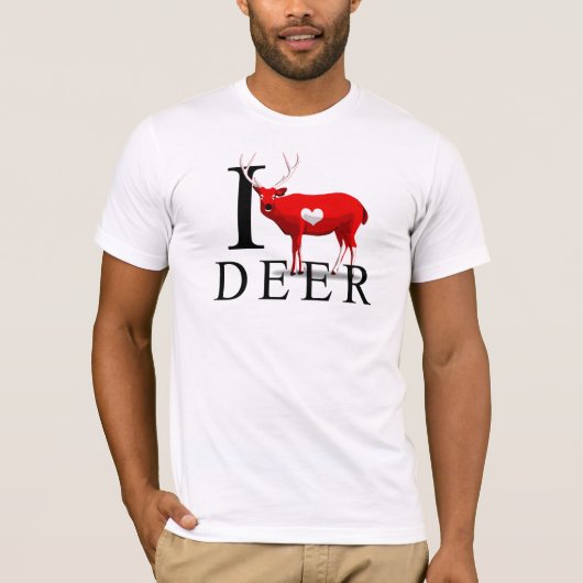 I Liebe-Rotwild-T - Shirts (Vorderseite)