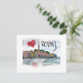I Liebe Rovinj Postkarte (Stehend Vorderseite)