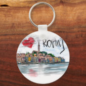 I Liebe Rovinj Schlüsselanhänger (Vorderseite)