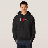 I Liebe Rowing Rower Tshirt (Vorne ganz)