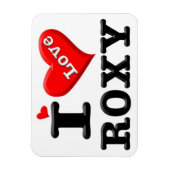 I LIEBE ROXY MAGNET (Vertikal)