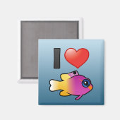 I Liebe Royal Gramma Magnet (Vorderseite/Rückseite)