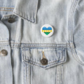 I Liebe Ruanda, ruandisches ruandisches Herz Button (Beispiel)