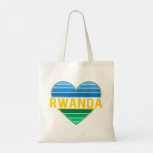 I Liebe Ruanda, ruandisches ruandisches Herz Tragetasche