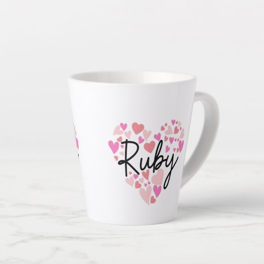 I Liebe Ruby Milchtasse (Rechte Ecke)
