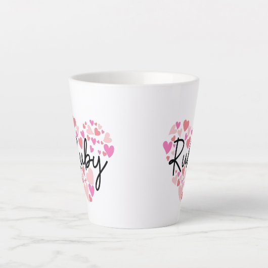 I Liebe Ruby Milchtasse (Vorderseite)