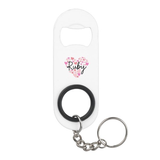 I Liebe Ruby Mini Flaschenöffner (Rückseite)