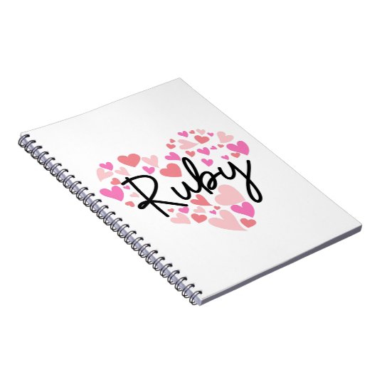 I Liebe Ruby Notizblock (Rechte Seite)