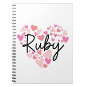 I Liebe Ruby Notizblock (Vorderseite)
