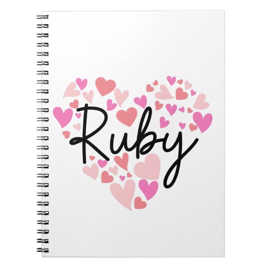 I Liebe Ruby Notizblock (Vorderseite)