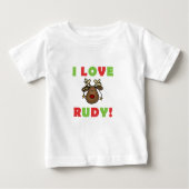 I Liebe Rudy Tshirts and Gifts (Vorderseite)