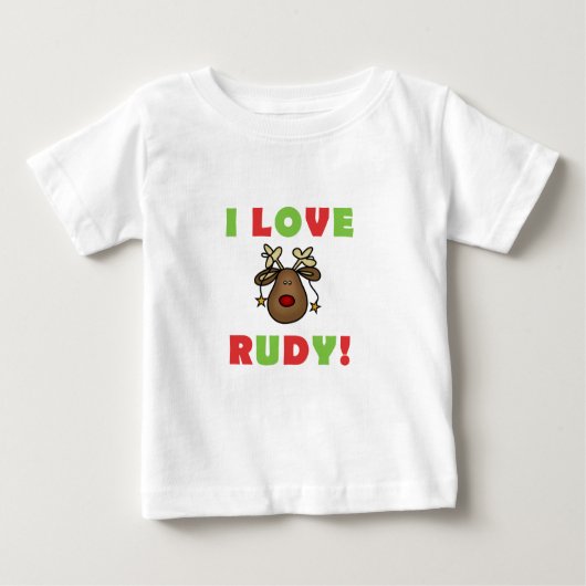 I Liebe Rudy Tshirts and Gifts (Vorderseite)