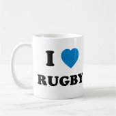 I Liebe-Rugby Kaffeetasse (Links)
