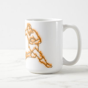 I Liebe-Rugby Kaffeetasse