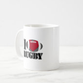 I Liebe Rugby - Tasse (Vorderseite Links)