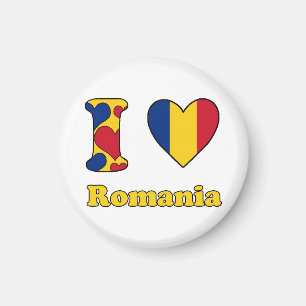 I Liebe Rumänien Magnet