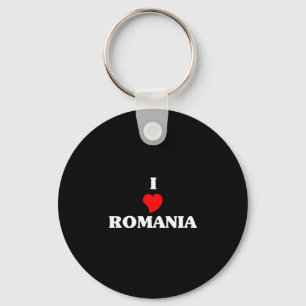 I Liebe Rumänien Schlüsselanhänger