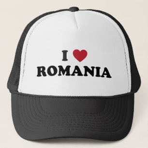 I Liebe Rumänien Truckerkappe