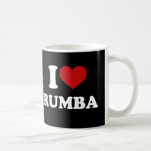 I Liebe Rumba Kaffeetasse (Rechts)