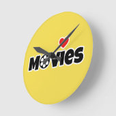 I Liebe Runde Wanduhr (Winkel)