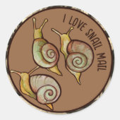 I LIEBE RUNDER AUFKLEBER (Vorderseite)