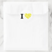 I LIEBE RUNDER AUFKLEBER (Tasche)