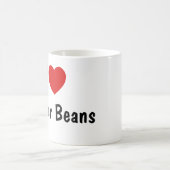 I Liebe Runner Bohnen Kaffeetasse (Mittel)