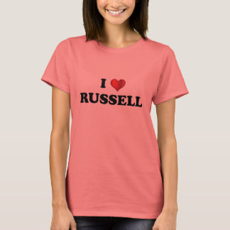 I Liebe Russell Ringer T-Shirt