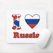 I Liebe Russland Mousepad (Mit Mouse)