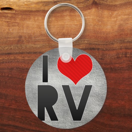 I Liebe RV Schlüsselanhänger (Vorderseite)