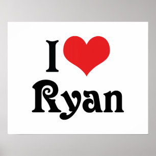 I Liebe Ryan Poster