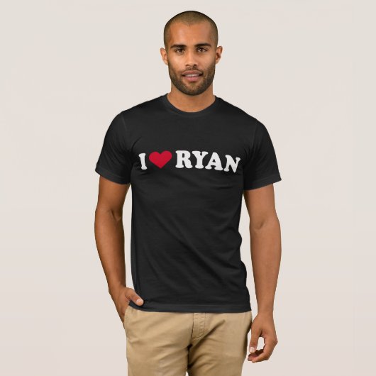 I LIEBE RYAN T-Shirt (Vorne ganz)