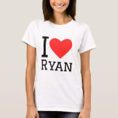 I Liebe ryan T-Shirt (Vorderseite)