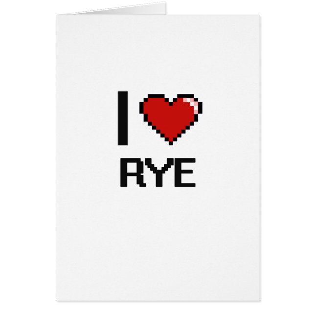 I Liebe Rye (Vorne)