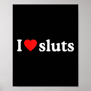 I Liebe S ・ I Herz S Y2k Ästhetik Poster