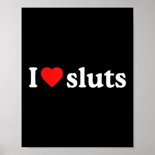 I Liebe S ・ I Herz S Y2k Ästhetik Poster (Vorne)